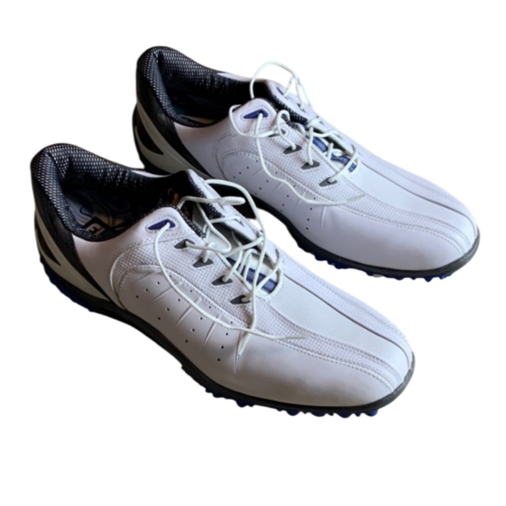 FJ FootJoy Sport NWB Spikeless Leather Golf Shoes - 12 medium Style 53147